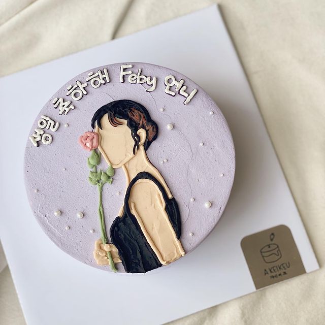 Korean cake aesthetic