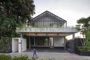 Desain Carport Keramik Motif, Bikin Rumah Makin Menarik!