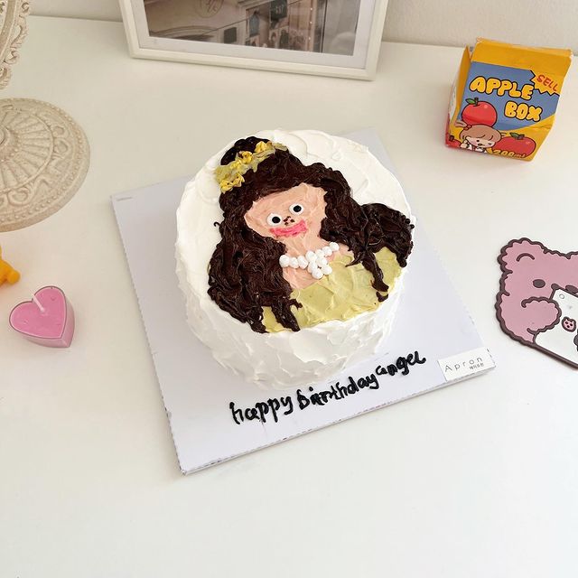 Korean cake aesthetic