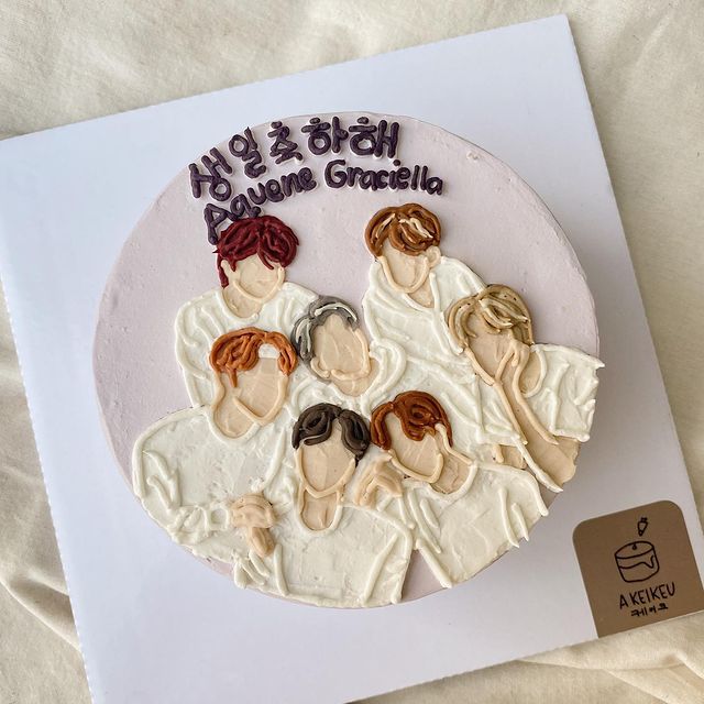 Korean cake aesthetic