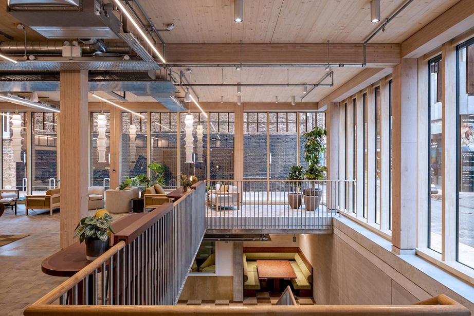 Rahasia Kekuatan Gedung Kantor Kayu Tertinggi di London