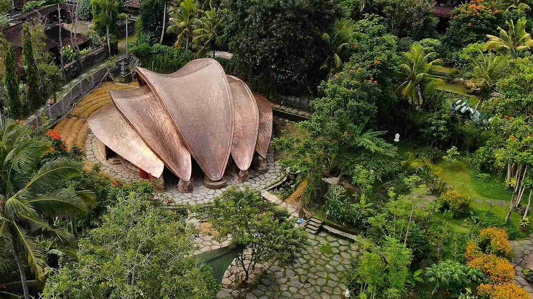 Gedung Berstruktur Bambu di Bali Raih International Award!