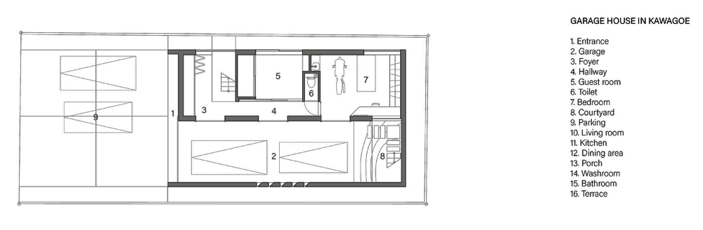 Denah rumah minimalis tiga kamar tidur