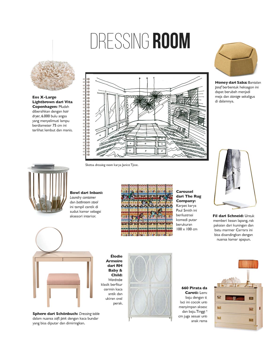 Gemas! 20 Ide Desain Kamar Tidur Anak Perempuan