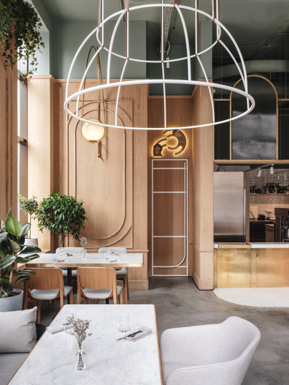 Intip Interior Restoran Bergaya Film Wes Anderson