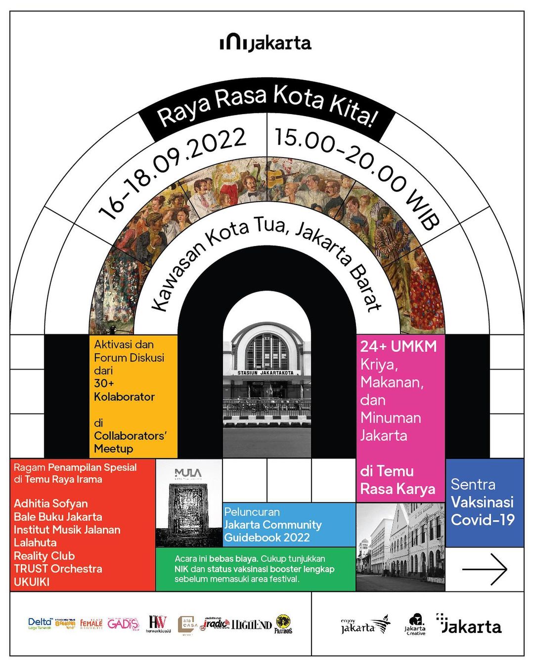 Temui Jakarta dalam 1 Tempat di Festival #IniJakarta 2022