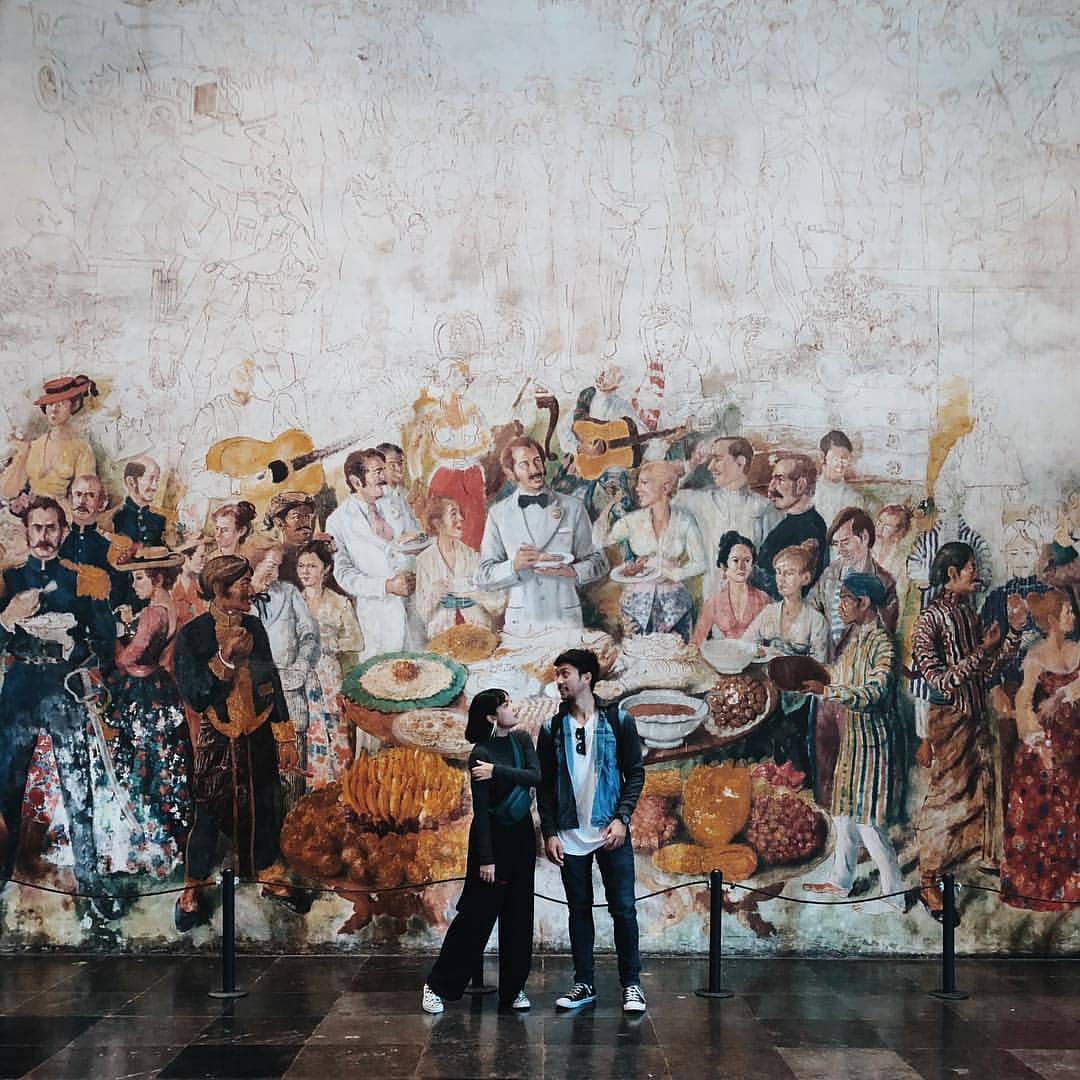 Mural di Museum Sejarah Jakarta / IG Ciawardhana / IG Museumkesejarahan