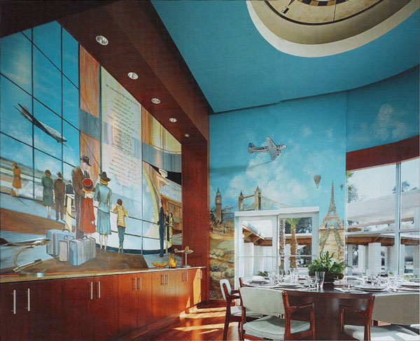 Ruang Makan yang Menggunakan Material Kayu