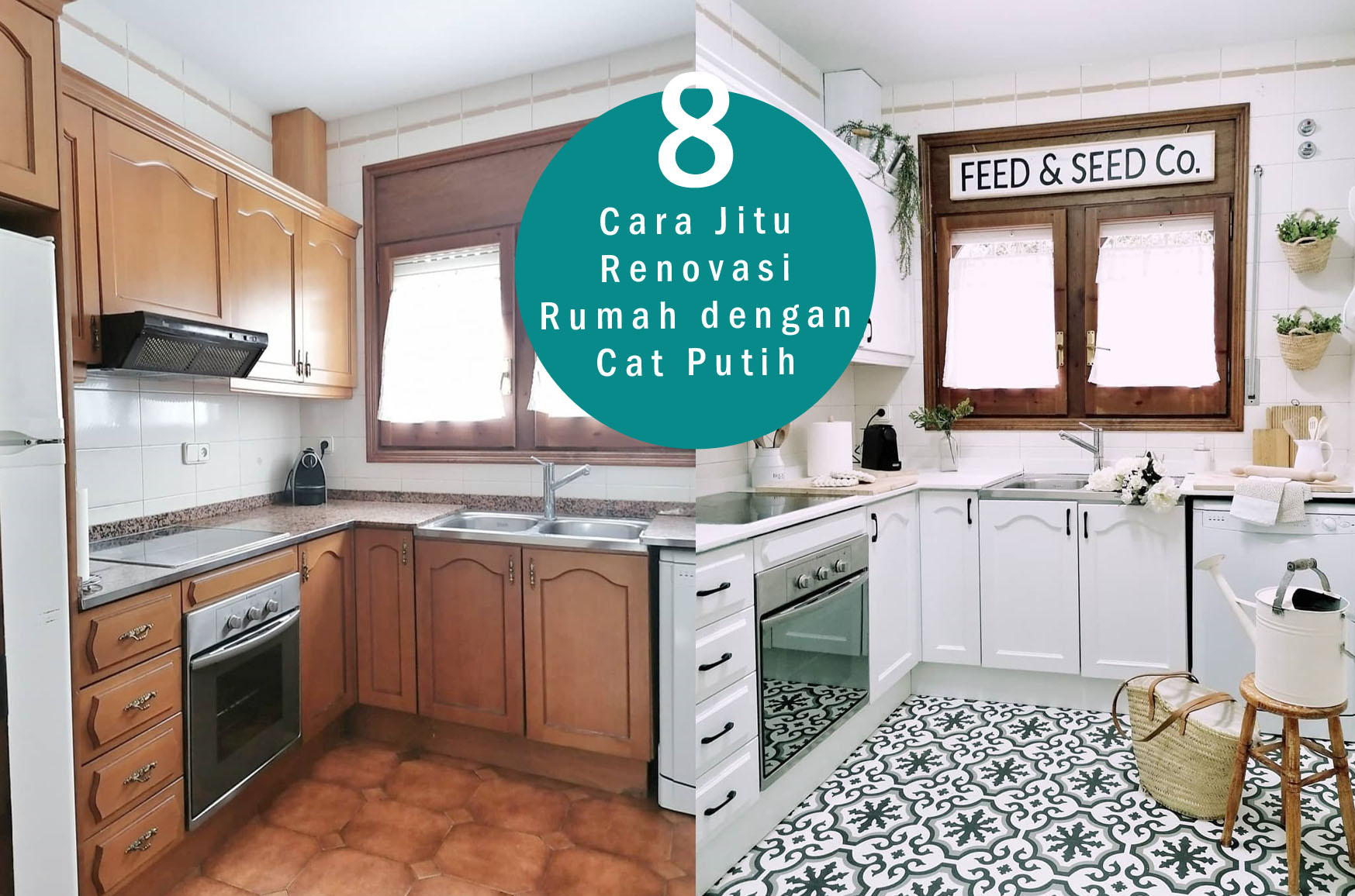 8 Cara Jitu Renovasi Rumah dengan Cat Putih. Berhasil!