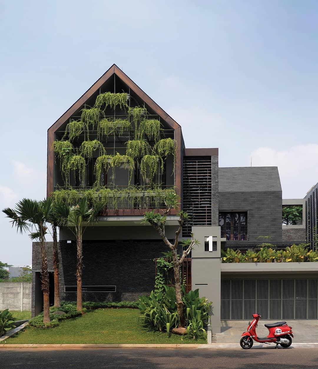 desain rumah idaman dengan taman