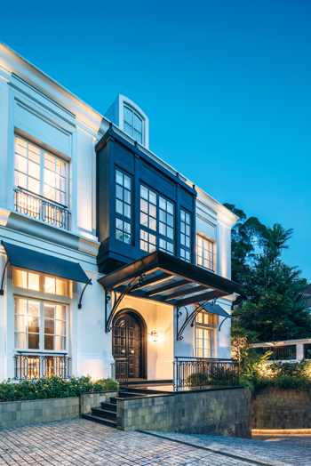 desain rumah idaman dengan fasad unik