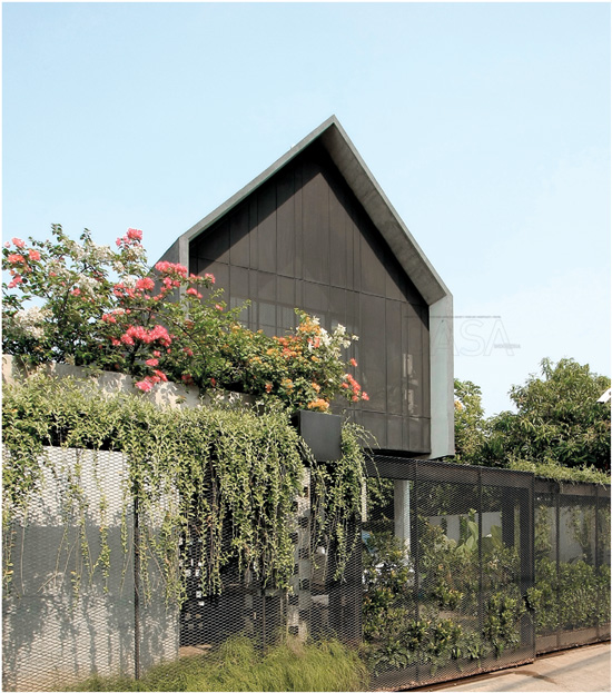 desain rumah idaman dengan taman