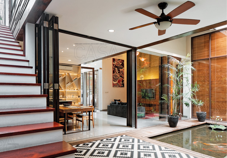 Interior rumah idaman karya Artura Insanindo dan Wahana Architects
