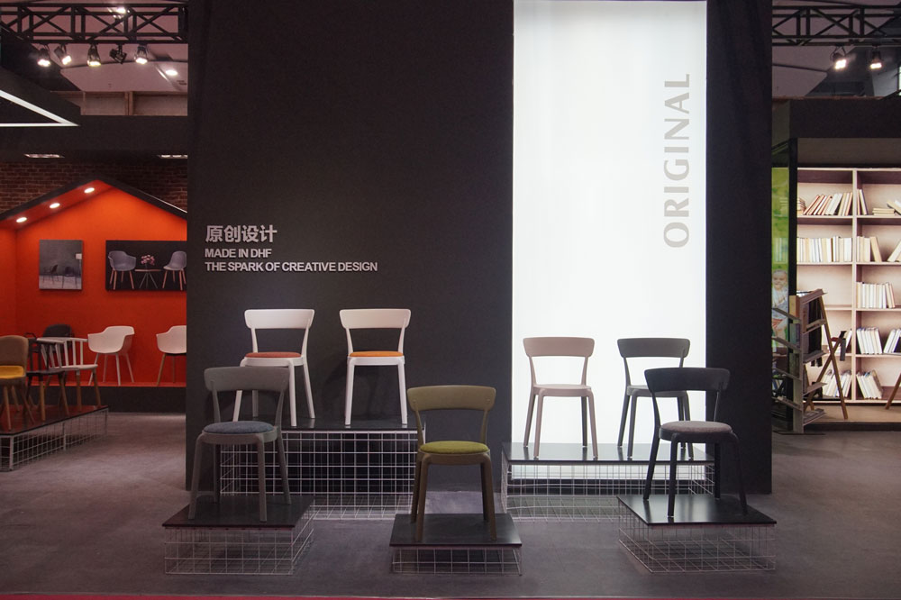 Booth dari brand DHF di CIFF 2019 / CASA Indonesia