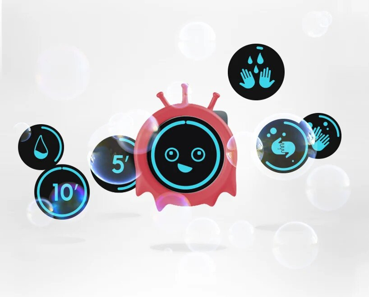 Washi, Alat Bantu Cuci Tangan Yang Lucu Dan Playful