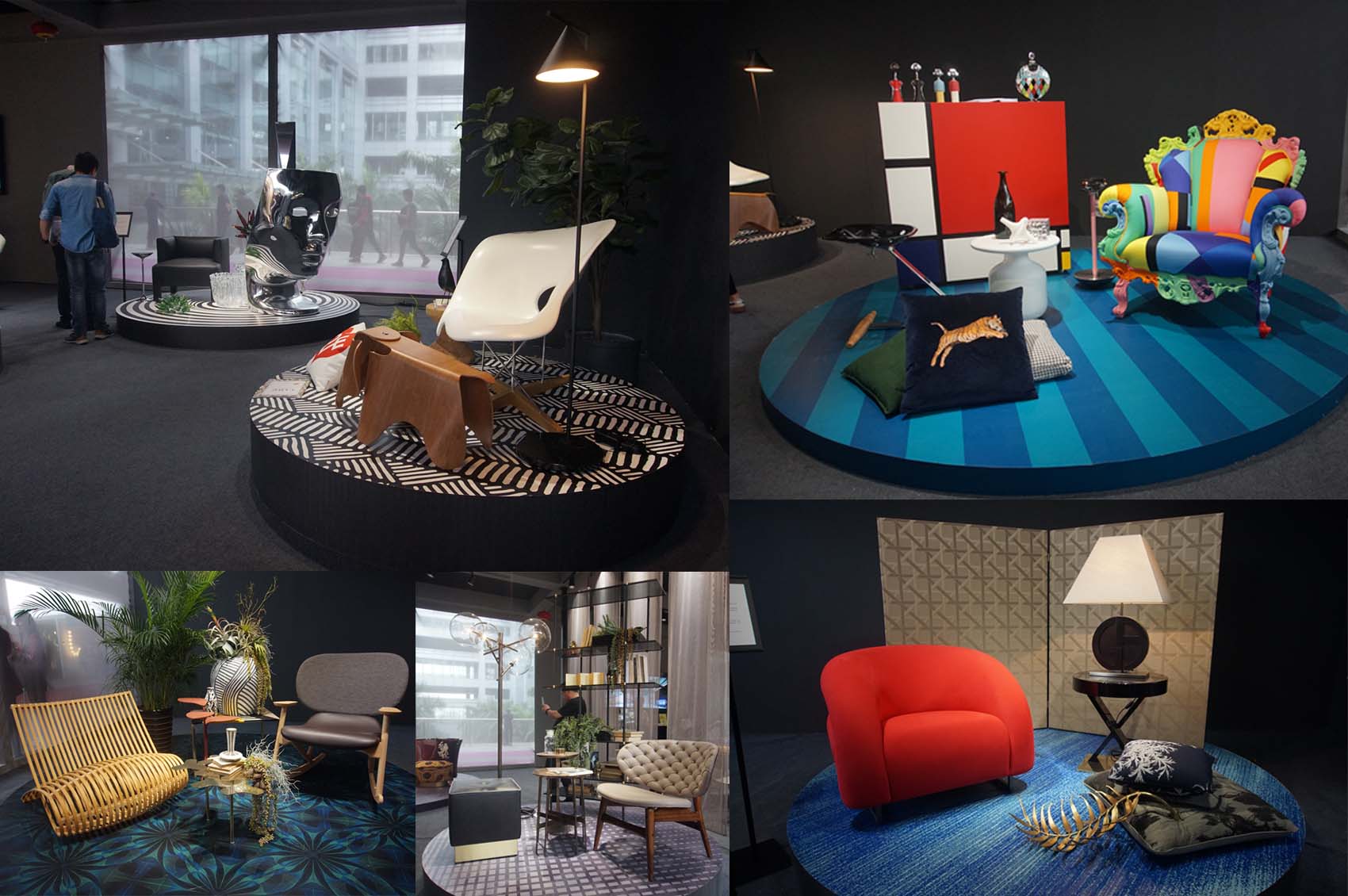 Koleksi furnitur ikonis yang dihadirkan di Italia Design Concept Exhibition di CIFF 2019 / CASA Indonesia