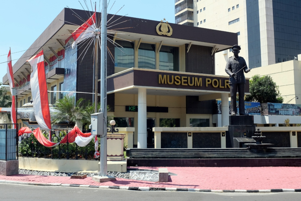 Tampak depan Museum POLRI / My Eat and Travel Story