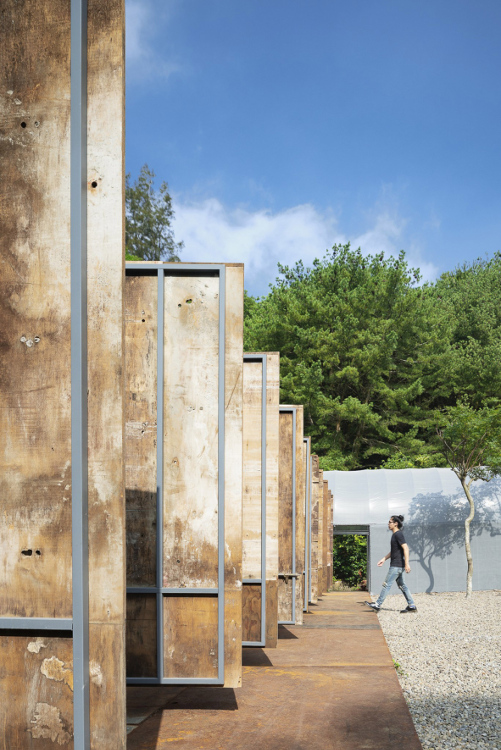 Bangunan Rusak Diubah Jadi Ruang Belajar di Taiwan