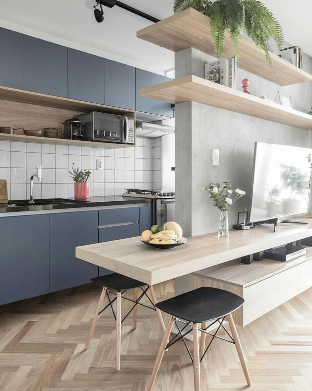 8 Ide dan Inspirasi Lemari Dapur Minimalis