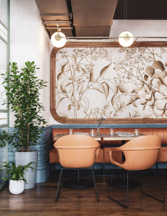 Intip Interior Restoran Bergaya Film Wes Anderson