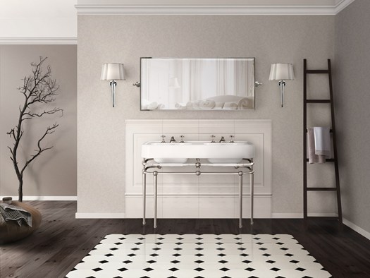 lantai keramik kamar mandi kayu