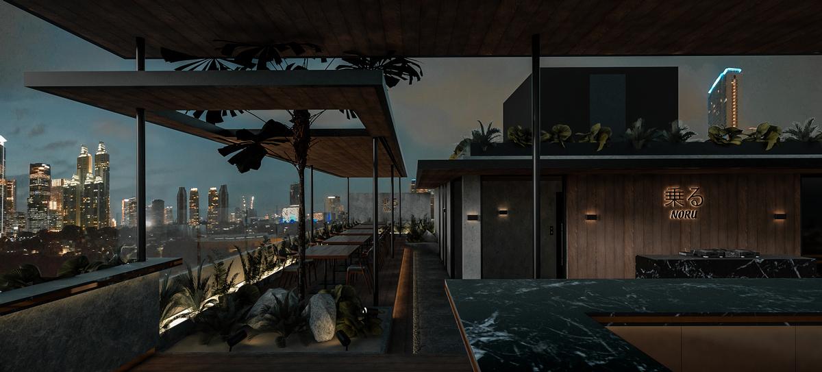 Brilian! Intip Hamparan Taman di Atas Gedung Jakarta