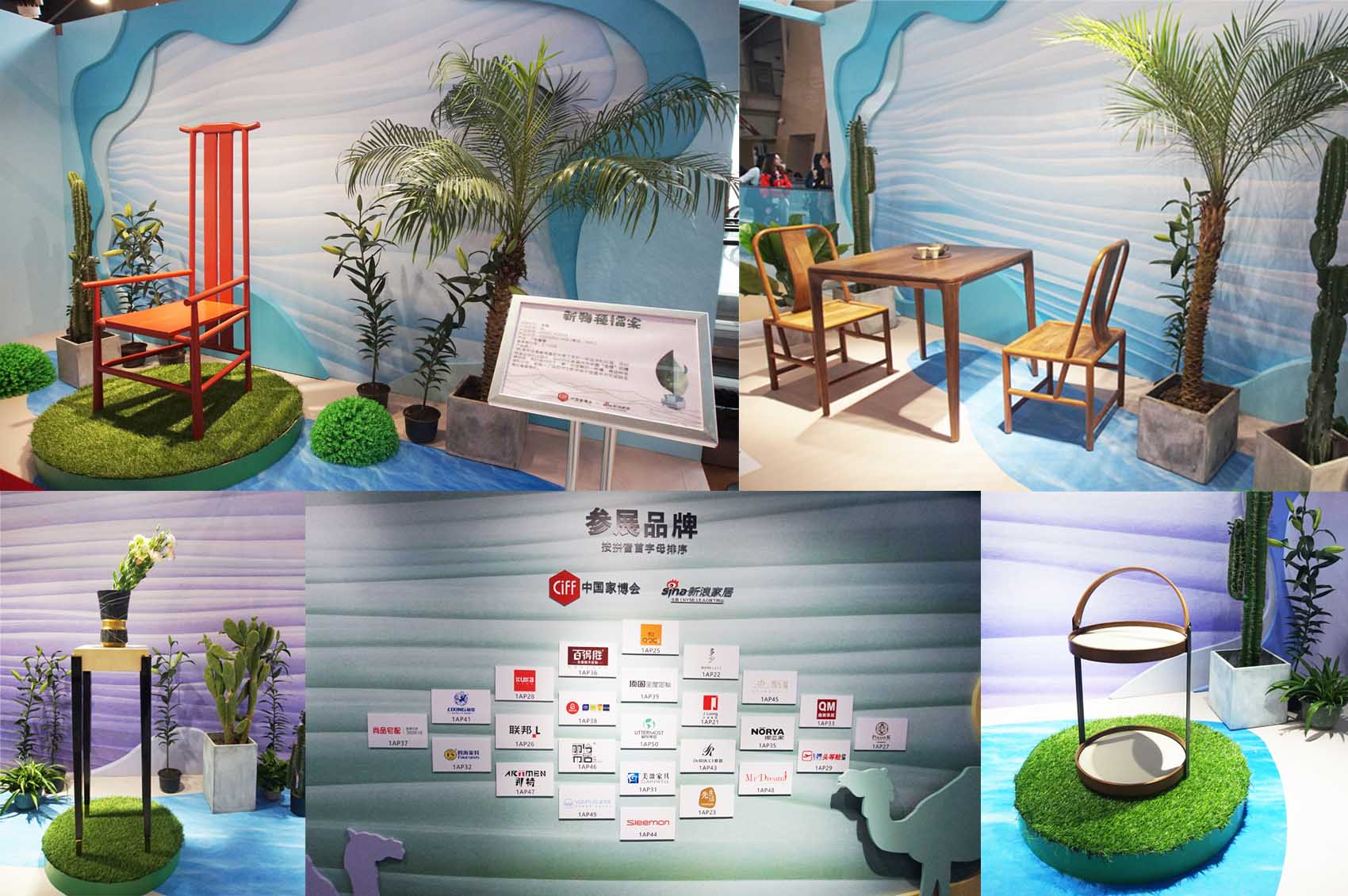 Thematic display dari pameran Oasis of X Species di CIFF 2019 / CASA Indonesia