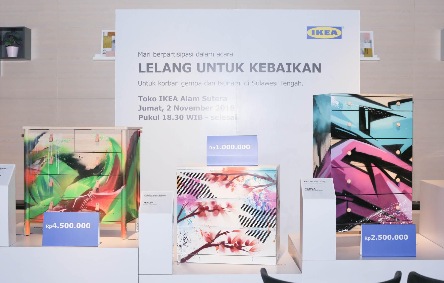 Ikea Gandeng Seniman Lokal, Gelar Lelang untuk Kebaikan