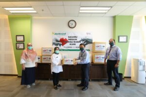 Jayaboard Beri Ribuan Masker & APD dari Penjualan Buku