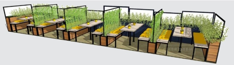 Sambut New Normal, Arup Rancang Parklets Untuk Restoran