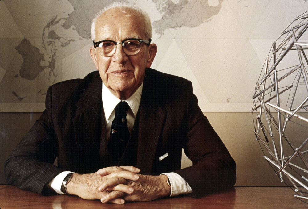 Lihat dari Zodiak, Anda Mirip dengan Arsitek Yang Mana / Buckminster Fuller / The New Yorker
