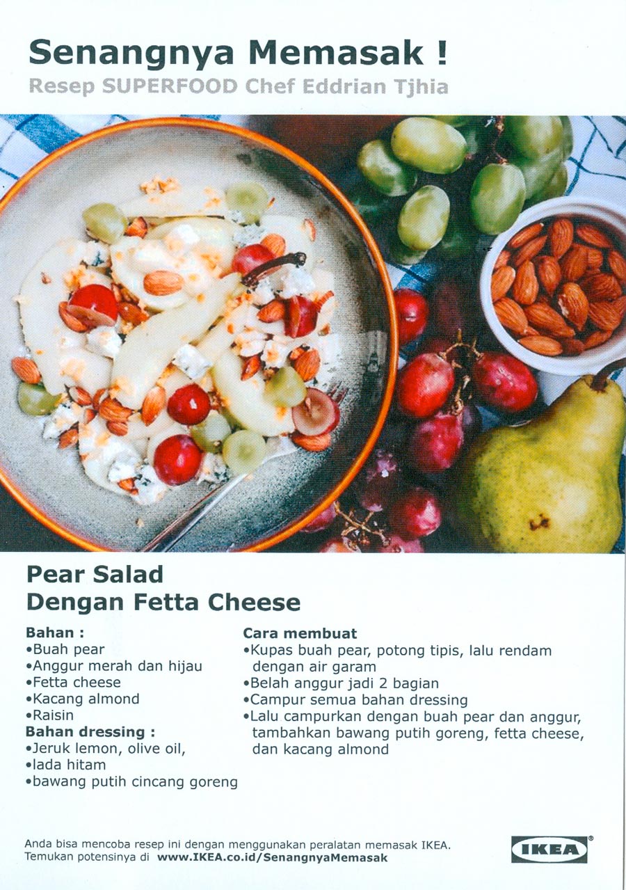 Resep Makanan Sehat dari Chef Eddrian