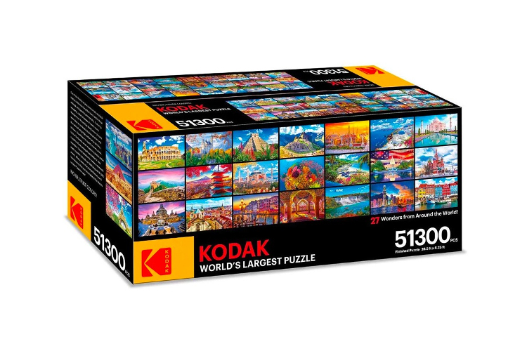 Kodak Luncurkan Puzzle Terbesar Di Dunia