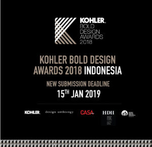 Kohler Bold Design Awards 2018