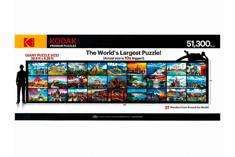 Kodak Luncurkan Puzzle Terbesar Di Dunia