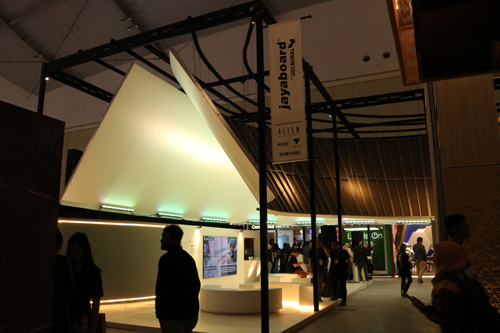 Instalasi Unik dan Inovatif dari Jayaboard di Arch:id