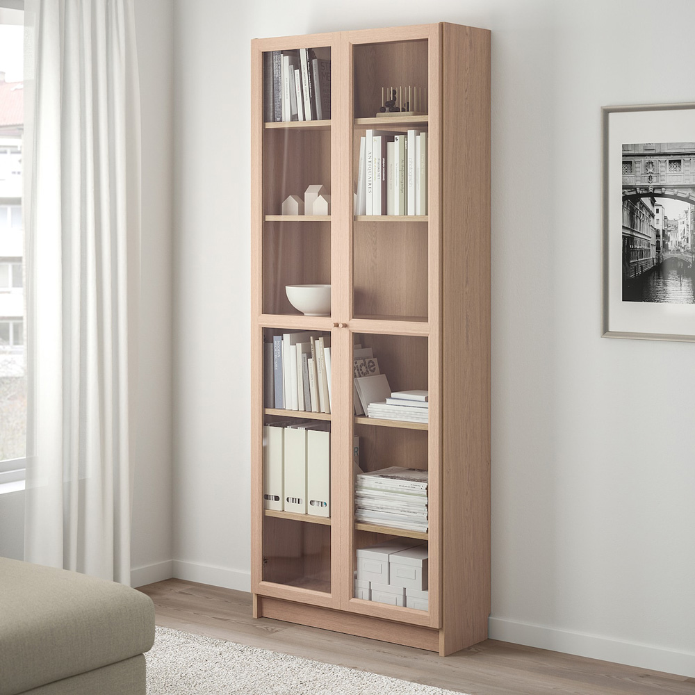 Merapikan Buku di Lemari Bagi yang #dirumahaja / Billy / Oxberg Bookcase / Ikea