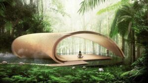 Telah Hadir! Karya Kengo Kuma di Bali, Villa Tsubomi