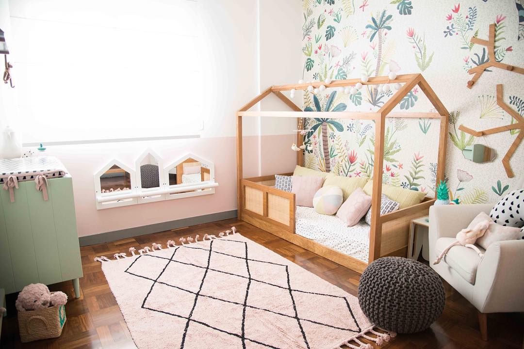 Gemas! 20 Ide Desain Kamar Tidur Anak Perempuan