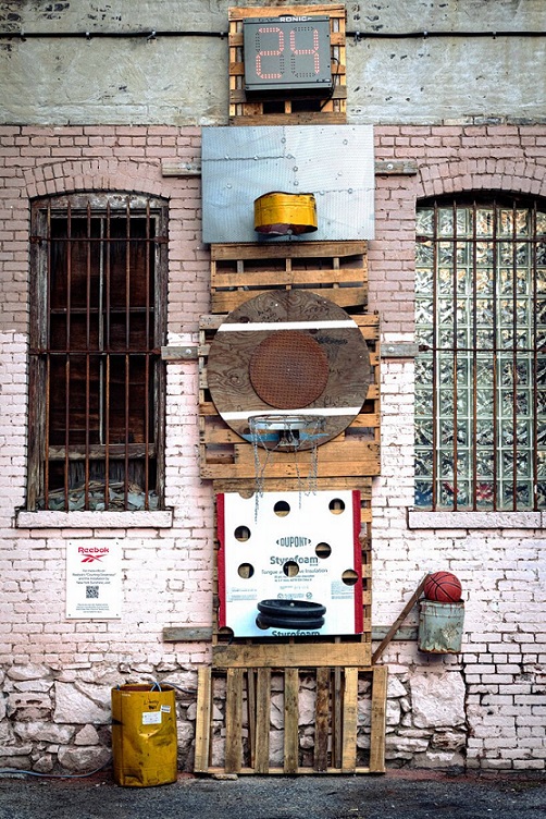 Basketball Court dari Barang Bekas Untuk Para Pecinta Basket CASA Indonesia