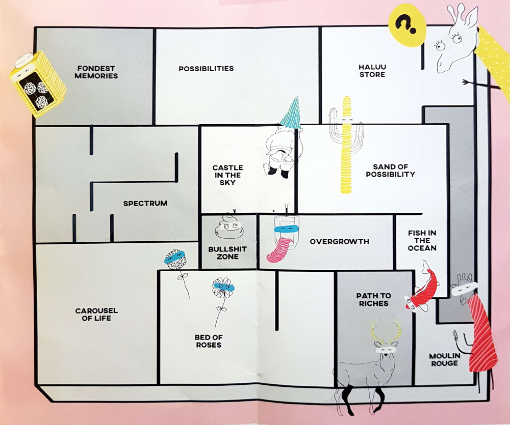 Peta Haluu di Warehouse, Plaza Indonesia Lt. 5