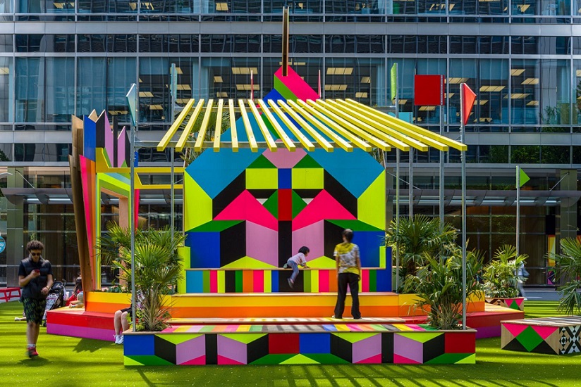 Bersantai di Paviliun Penuh Warna di Tengah Kota CASA Indonesia