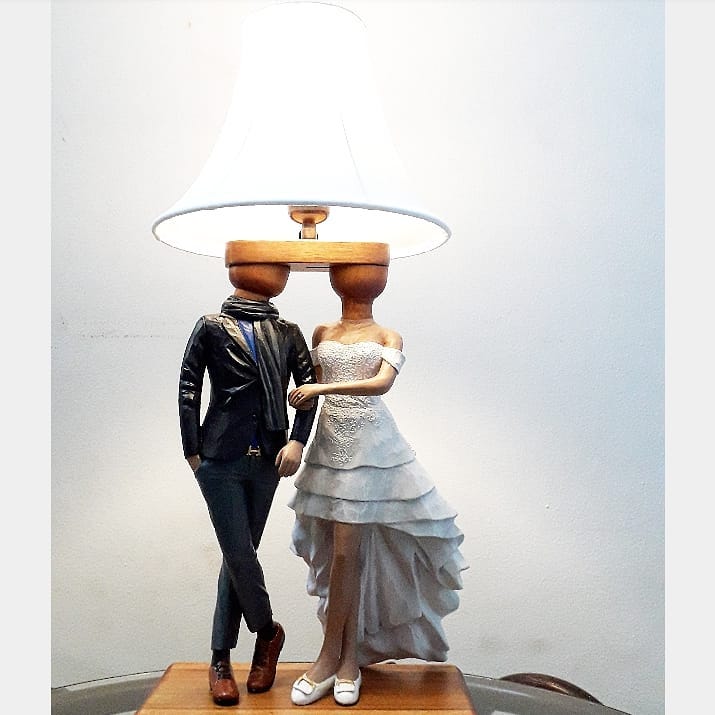 Custom Wooden Lamp / Lampu Runa