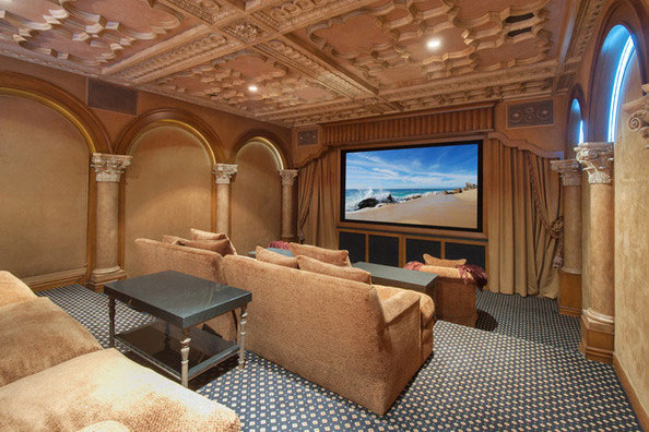 Teater Pribadi di Rumah Kobe Bryant