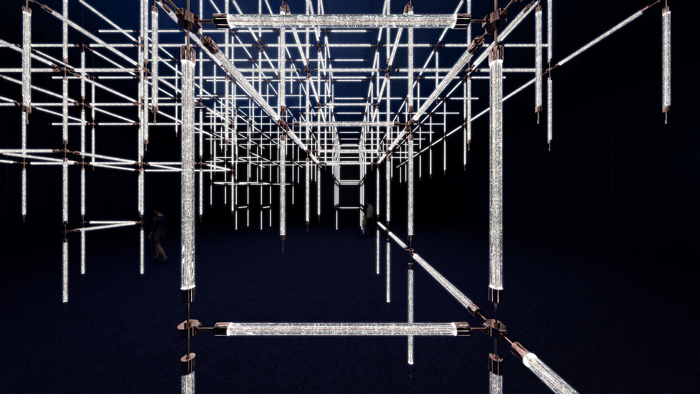 Instalasi Cahaya yang Bisa Didengar di Milan Design Week