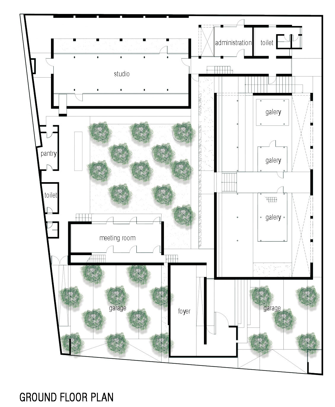 Studio Air Putih @ Batu Bata sebagai tren desain kantor terbaru