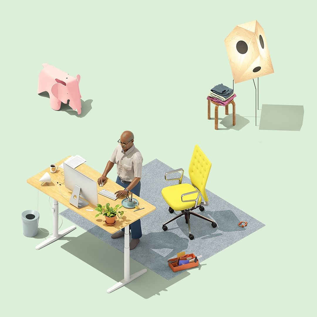 Meja dan Kursi ini Upgrade Sikap Kerja yang Sehat! CASA Indonesia