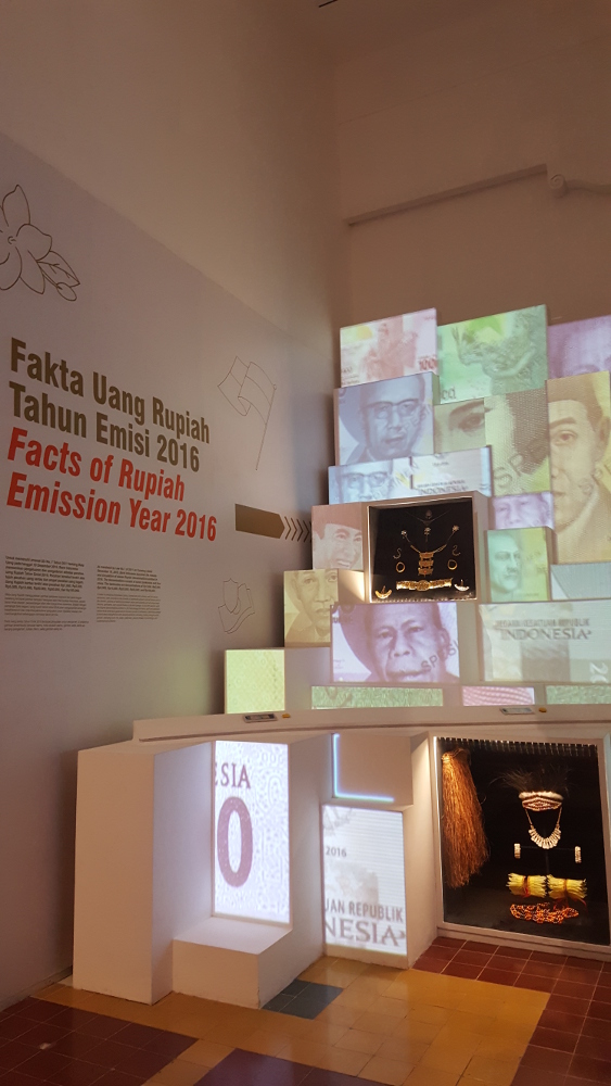 Display interaktif di Area Kebijakan Bank Indonesia Periode 2012-2016 / CASA Indonesia