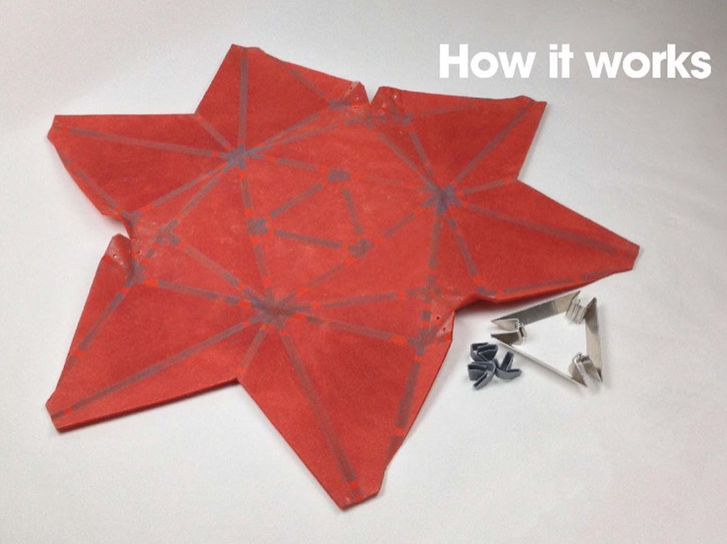 Kursi Lipat Terinspirasi dari Origami Agar Travel Aman