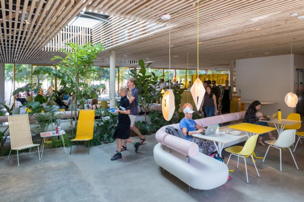 Intip Co-Working Space Unik Dengan Suasana Hutan Kota